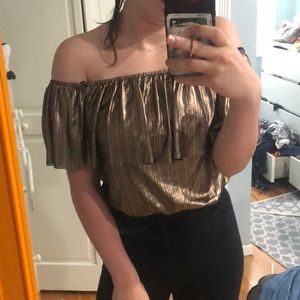 Off the shoulder shirt
